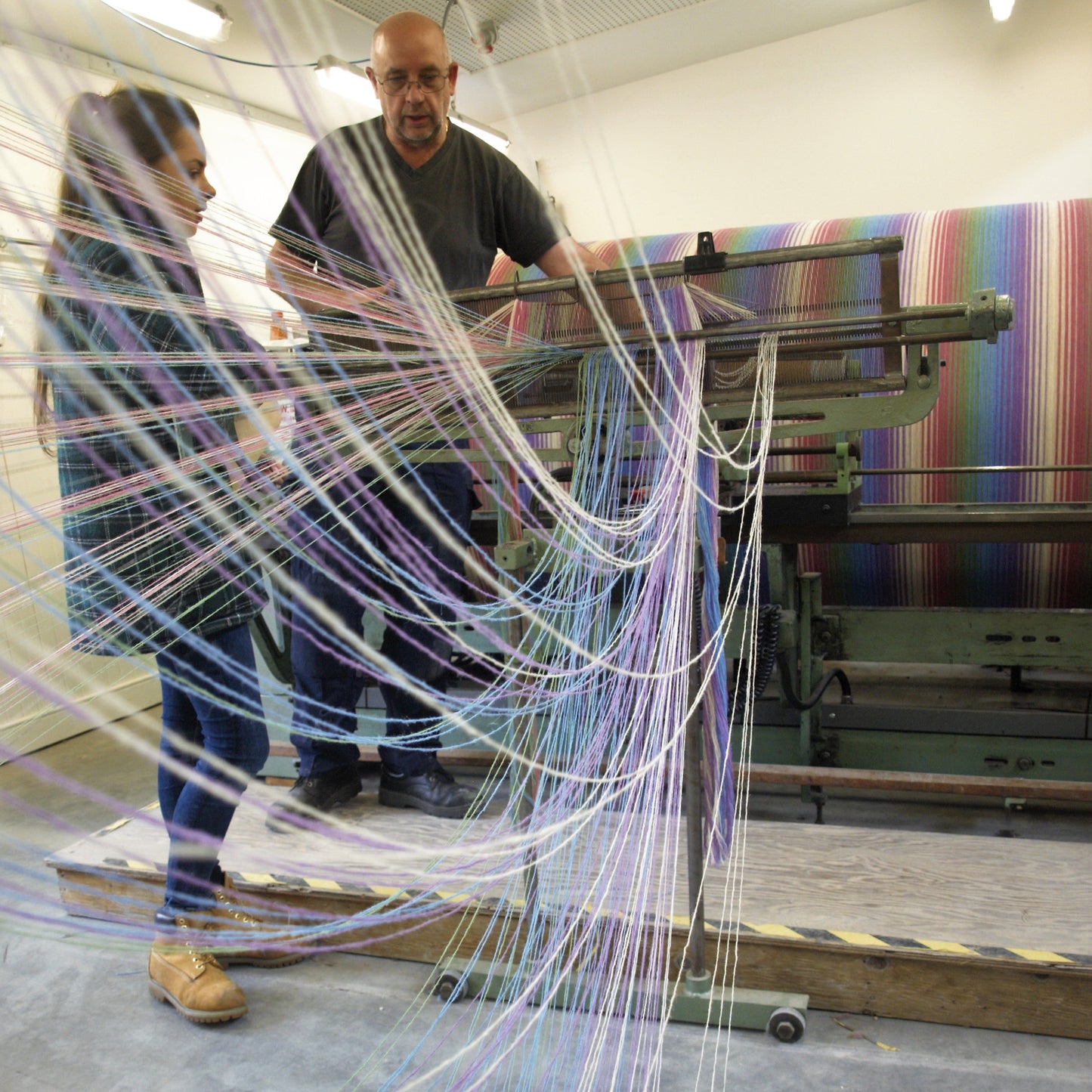 Production Process, Elchies Fibre Threads. 
