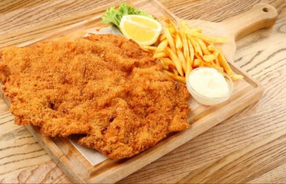 Goat Schnitzel.