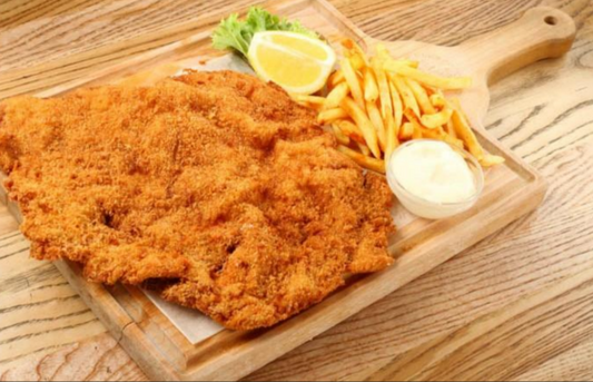 Goat Schnitzel.